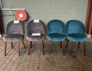 4x Eetkamerstoel, Dutchbone, Barbara